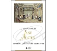 Claudia L. Johnson A Companion to Jane Austen (Tapa blanda)