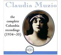 Claudia Muzio - Cpte.Columbia Recs.1934