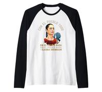 Claudia SHEINBAUM Presidenta México Camiseta Manga Raglan