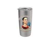 CLAUDIA SHEINBAUM Presidenta México Vaso térmico de acero inoxidable de doble pared
