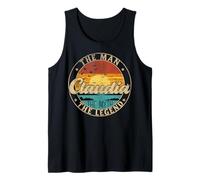 CLAUDIA The Man The Myth The Legend First Name Camiseta sin Mangas