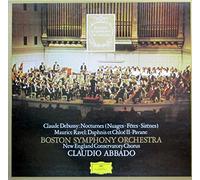 CLAUDIO ABBADO - debussy: nocturnes 1-3, ravel: daphnis et chloe, pavane LP