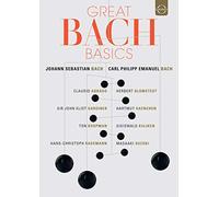 Claudio Abbado, Herbert Blomstedt, Sir John Eliot Gardiner, Hartmut Haenchen, Ton Koopman, Sigiswald Kuijken, Hans-Christoph Rademann, Masaaki Suzuki - Claudio Abbado, Herbert Blomstedt, Sir John Eliot Gardiner, Hartmut Haenchen, Ton Koopman, Sigiswald Kuijken, Hans-Christoph Rademann, Masaaki Suzuki - Great Bach Basics (12 Dvd)