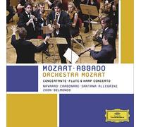Wolfgang Amadeu Mozart – Flute & Harp Concerto/Sinfonia Co – CD – Importación USA