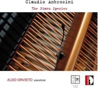 Claudio Ambrosini Claudio Ambrosini: The Piano Species (CD) (Importación USA)