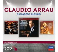 Claudio Arrau - Three Classic Albums [3 CD] by Claudio Arrau (2014-05-06)