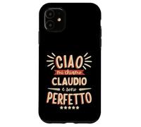 Claudio Idea Regalo Personalizzata Nome Divertente Carcasa para iPhone 11
