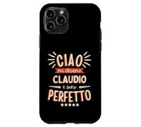 Claudio Idea Regalo Personalizzata Nome Divertente Carcasa para iPhone 11 Pro