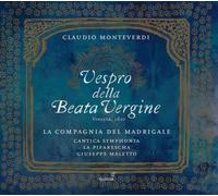 Claudio Monteve Claudio Monteverdi: Vespro Della Beata Ve (CD) (Importación USA)