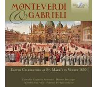 Claudio Monteve Monteverdi & Gabrieli: Easter Celebration (CD) (Importación USA)