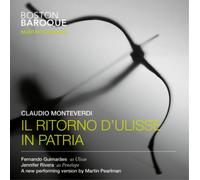 Claudio Monteverdi Claudio Monteverdi: Il Ritorno D'Ulisse in Patria (CD)