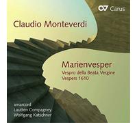 Claudio Monteverdi Claudio Monteverdi: Vespers 1610 (CD) Album (Importación USA)