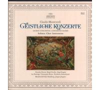 Claudio Monteverdi - Dorothy Dorow o Birgit Nordin o Nigel Rogers o Ian Partridge o Christopher Keyte o Friedhelm Hessenbruch , Monteverdi-Chor Hamburg o Jürgen Jürgens - Geistliche Konzerte - Archiv Produktion - 2533 137