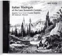 claudio monteverdi - Italian Madrigals of the Late Sixteenth Century (UK Import)