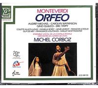 claudio monteverdi - orfeo (coffret 2 x 33 tours + livret)