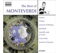 Claudio Monteverdi The Best of Monteverdi (CD) Album (Importación USA)