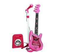 Claudio Reig - Conjunto Flash micrófono + bafle + Guitar Color Rosa ( 8441)