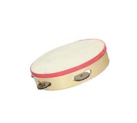 Claudio Reig - Pandereta de Madera con 5 platillos, 20,5 cm diámetro (7083)