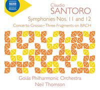 Claudio Santoro Claudio Santoro: Symphonies Nos. 11 and 1 (CD) (Importación USA)