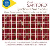 Claudio Santoro Claudio Santoro: Symphonies Nos. 4 and 6: (CD) (Importación USA)