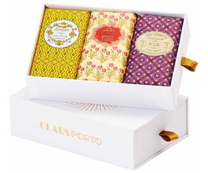 Claus Porto - Gift Box 3 Wax Sealed Soaps - Jabón de ducha 1 St.