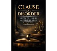 CLAUSE AND DISORDER - HOW TO WIN FRIENDS AND INFLUENCE JUDGES: Mastering the Mindset Behind Legal English