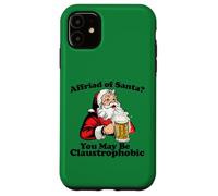 Claustrophobic Santa Claus Pun Carcasa para iPhone 11