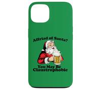 Claustrophobic Santa Claus Pun Carcasa para iPhone 13