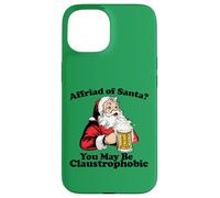 Claustrophobic Santa Claus Pun Carcasa para iPhone 15