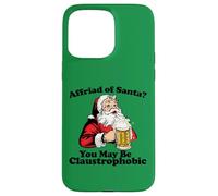 Claustrophobic Santa Claus Pun Carcasa para iPhone 15 Pro MAX