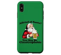 Claustrophobic Santa Claus Pun Carcasa para iPhone XS MAX