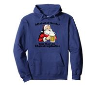 Claustrophobic Santa Claus Pun Sudadera con Capucha