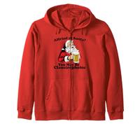 Claustrophobic Santa Claus Pun Sudadera con Capucha