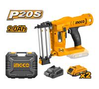 Clavadora 20V A Batería 2 X 2.0Ah + Cargador Con Maletín