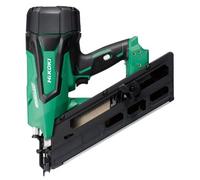 Clavadora de banda HIKOKI de 18 V sin escobillas de 90 mm para clavos de 30° a 34° NR1890DBCLW9Z