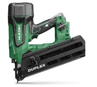 Clavadora dúplex inalámbrica sin escobillas HIKOKI 36 V, para clavos de hasta 75 mm NR3675DDW6Z