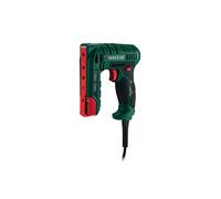 Clavadora/grapadora eléctrica Parkside PHET 15 B1, compatible con accesorios estándar cuando necesita recargar clavos y grapas. Áreas de uso: decoración, manualidades o hogar. Longitud del cable: 3 m