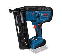 Bosch Professional 18V System clavadora madera batería GNH 18V-64-2 M (modo disparo impacto simple, apto para clavos: 32-64 mm, 1,8 mm y ángulo clavado de 20°, sin baterías ni cargador)