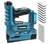 Clavadora inalámbrica de 18 V, pistola de clavos inalámbrica, pistola de grapas inalámbrica de 18 GA, máx. 40 disparos por minuto, 500 clavos y 500 grapas, para Maki-ta BL, sin batería ni cargador