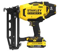Clavadora inalámbrica Stanley FatMax V20 de 16 g, 2 x 2,0 Ah, 18 V SFMCN616D2K