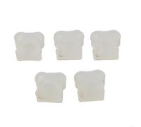 Clavadora No Mar Tip, para 20V DCN680B-CA BCN680D1 DCN681B DCN680D1 DCN681D1 Piezas de repuesto N558471 N569446 Cono de nariz transparente que no daña para clavadoras de acabado (5 piezas)