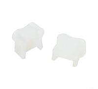 Clavadora No Mar Tip, para 20V DCN680B-CA BCN680D1 DCN681B DCN680D1 DCN681D1 Piezas de repuesto N558471 N569446 Cono de nariz transparente que no daña para clavadoras de acabado (2 piezas)