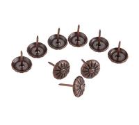 clavar clavos, Tachuelas, tachuelas for tapicería, chinchetas for pulgar, decorativas for muebles, caja de regalo joyería uñas Vintage 20 piezas for sofá(Red Copper)