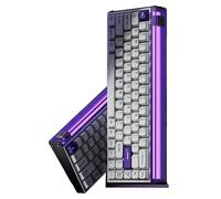 Clave Completa Tasa de escaneo de 16k Teclado mecánico Respuesta de Entrada rápida Configuración Insignia Verdad Purple