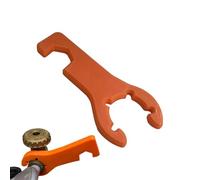 Clave De Botella De Gas - Llave De Biberón De Gas FireMeister De Acero Inoxidable, Llave Del Regulador De 10.3x4.5 Cm Con Tecla De Válvula Integrada Y Reducida De Presión | Clave Del Regulador