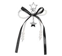 Clave Llave Estrella Keyrings Estéticos Encantadores Bows Keychain CAR RINGURAS CASA CAPÍTULO Campo Creativo Para Bolsa Decoración Bolsa Capuleta Estrella Charmón
