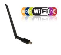 Clave USB WIFI IEEE802.11 A B C N AC DUAL BAND 2.4GHz 5.8GHz Antena 5dBi 2T2R