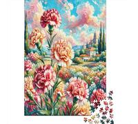 Clavel Puzzle De 1000, Regalos, Juguete Educativo, Decoración del Hogar, para Niños Mayores De 12 Años 1000pcs (75x50cm)