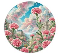 Clavel Puzzles 1000 piezas regalo único planta juego educativo desafío juguete de calidad superior pintura arte para adultos y niños a partir de 14 años, 1000 unidades (67,5 x 67,5 cm)