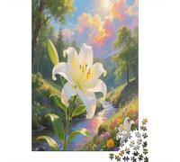 Clavel Puzzles Imposible,desafío para Adultos Flor Multicolor Flor de Color Juego Educativo 1000 Piezas Obra De Arte De Juego De para Adultos Y Niños 70x50cm/1000pcs